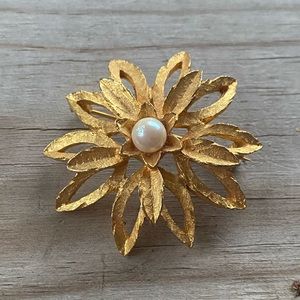 C.F.Mueller Co. Vintage Sunburst Pin
